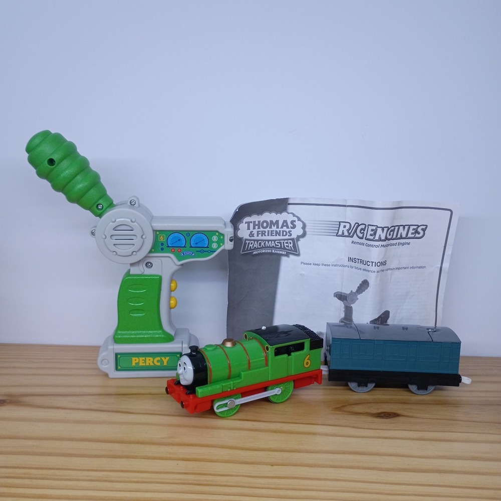 Thomas & Friends Trackmaster Remote Control RC Motorized Percy 2009 Working
